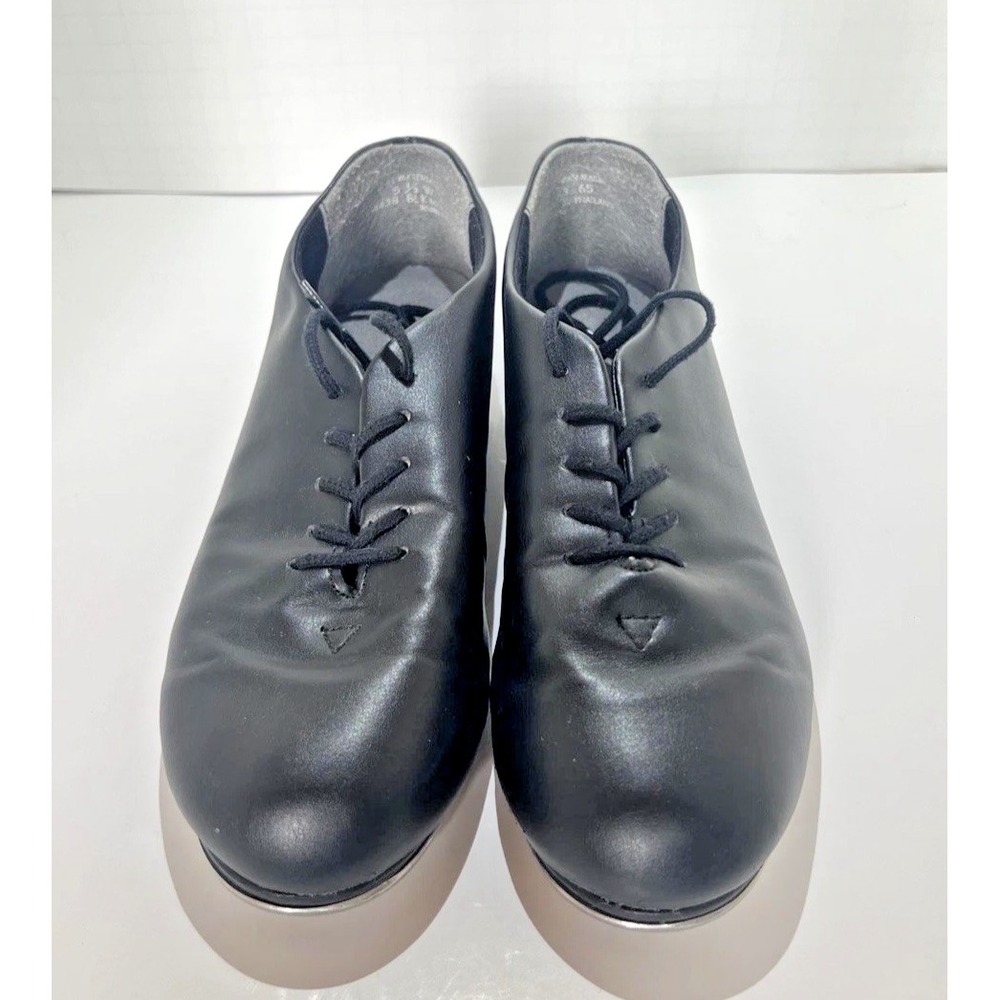 Capezio Tele Tone Tap Shoes Womens 5.5W Black Leather – Ready for Class